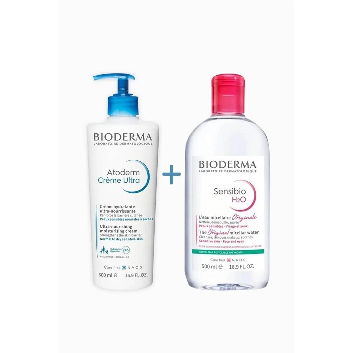 ATODERM CREAM ULTRA 500+SENSIBIO H2O 500 ML HEDİYE ürün görseli