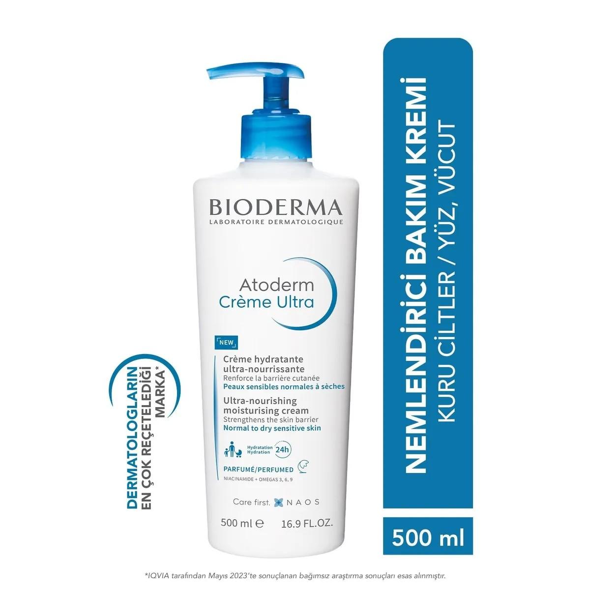 Изображение продукта BIODERMA ATODERM CREAM ULTRA 500 ML ÖZEL FİYAT 03.24