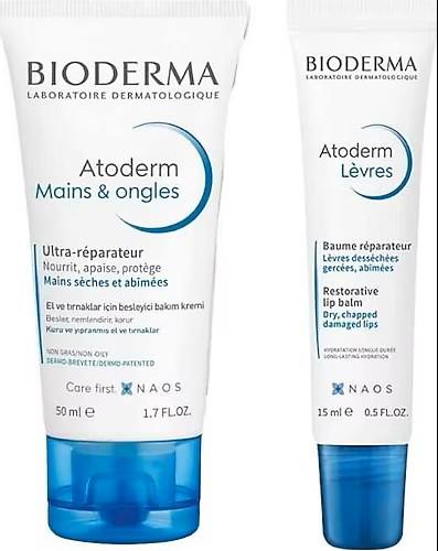 Изображение продукта BIODERMA ATODERM HAND CREAM + LIP BALM ÖZEL FİYAT 08.24