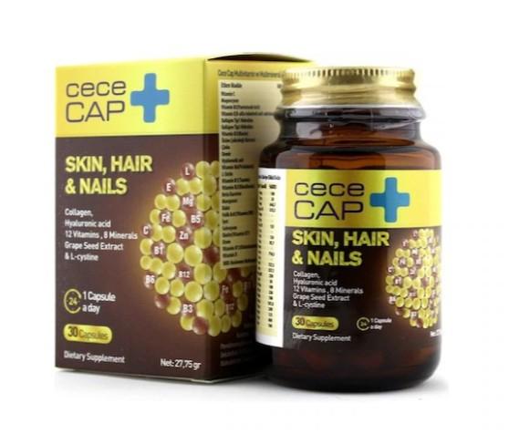 CECECAP SKIN HAIR & NAILS 30 KAPSÜL product image