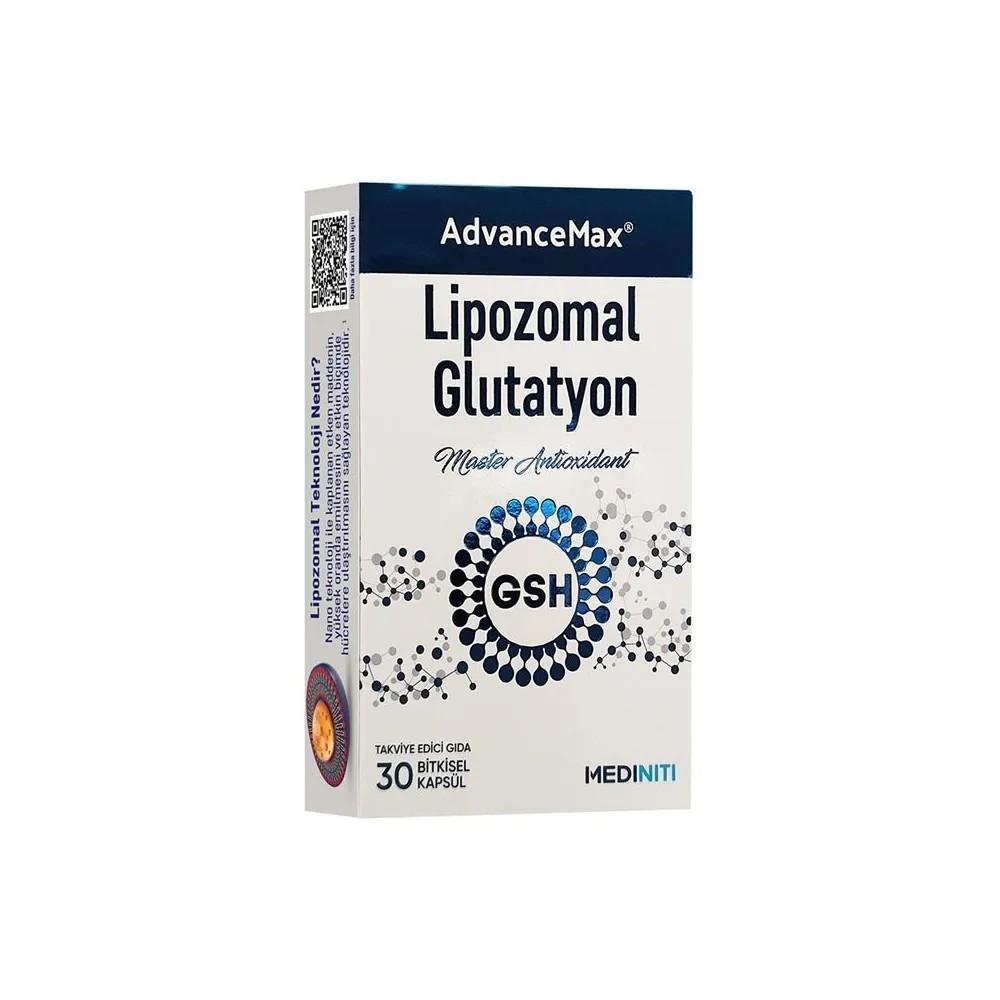 AdvanceMax Lipozomal Glutatyon 30 Kapsül product image