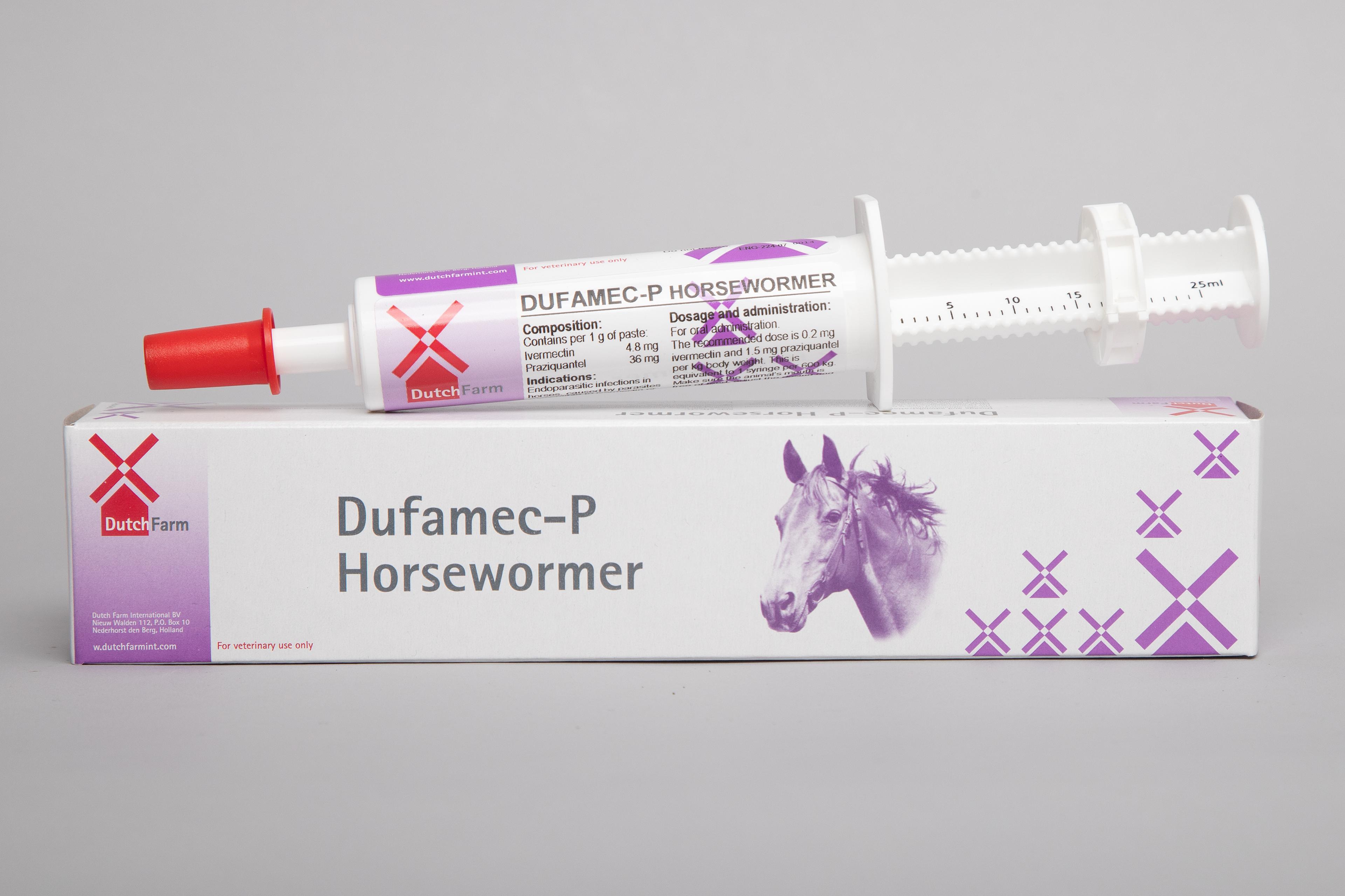 Dufamec-P Horsewormer 25gr ORAL PASTE ürün görseli
