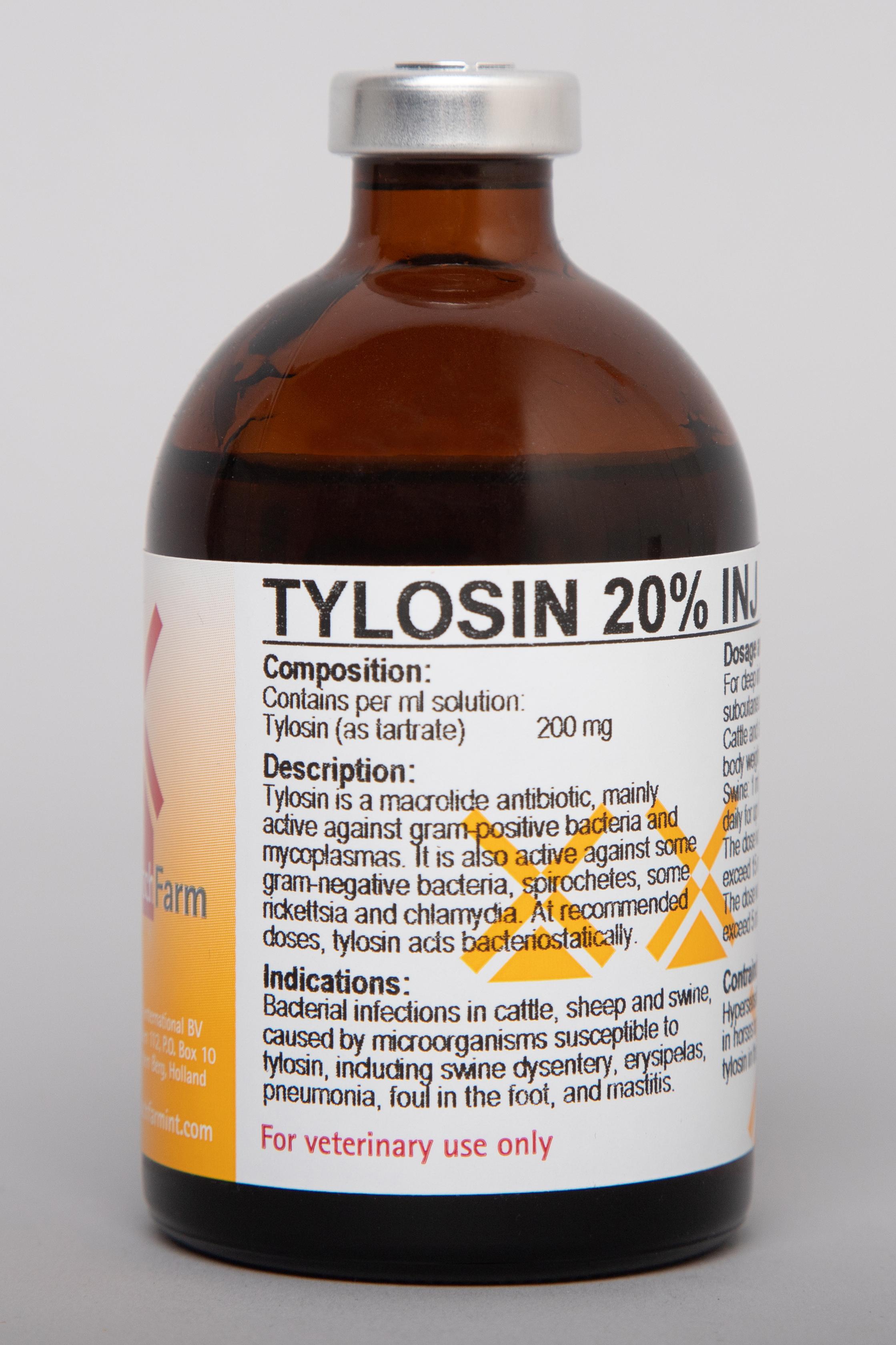 TYLOSİN %20 100ml enj. ürün görseli