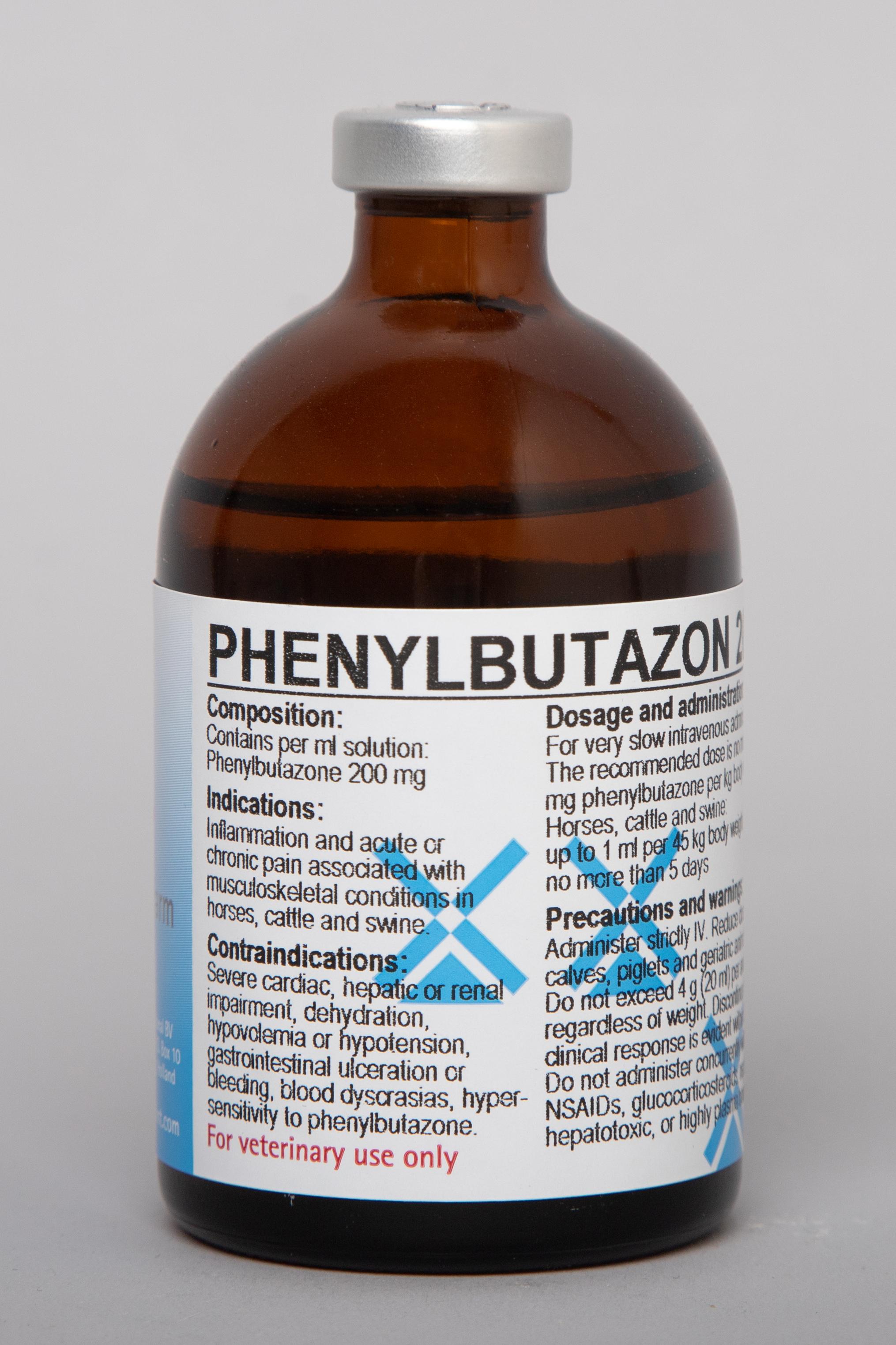 PHENYLBUTAZON 20% INJ 100ml ürün görseli