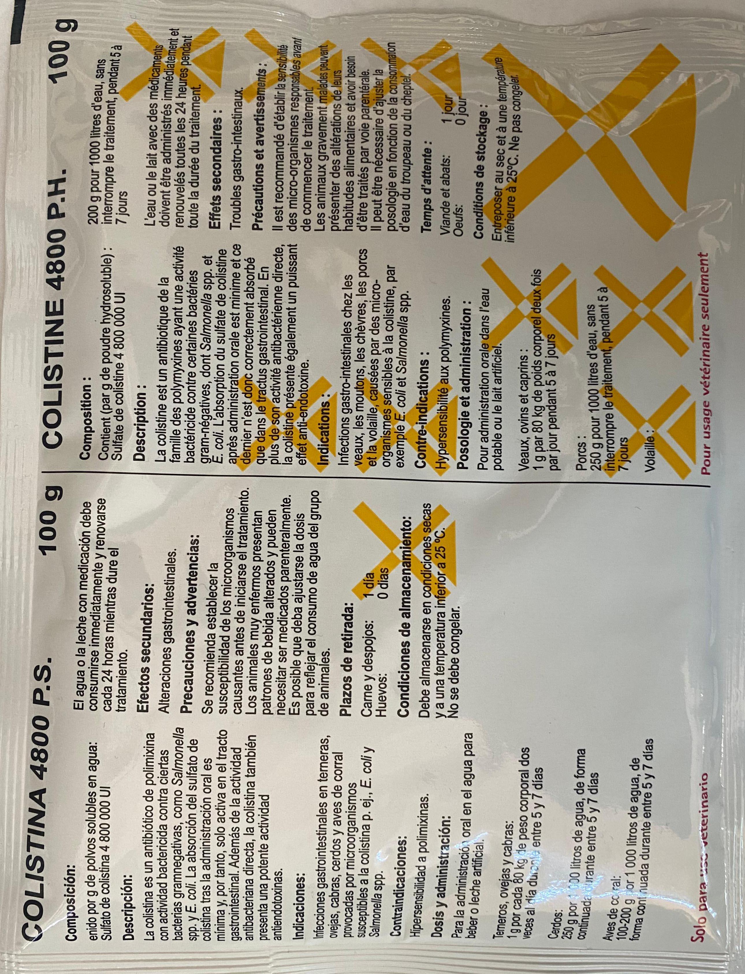 COLISTINE 4800 WSP 100GR ürün görseli