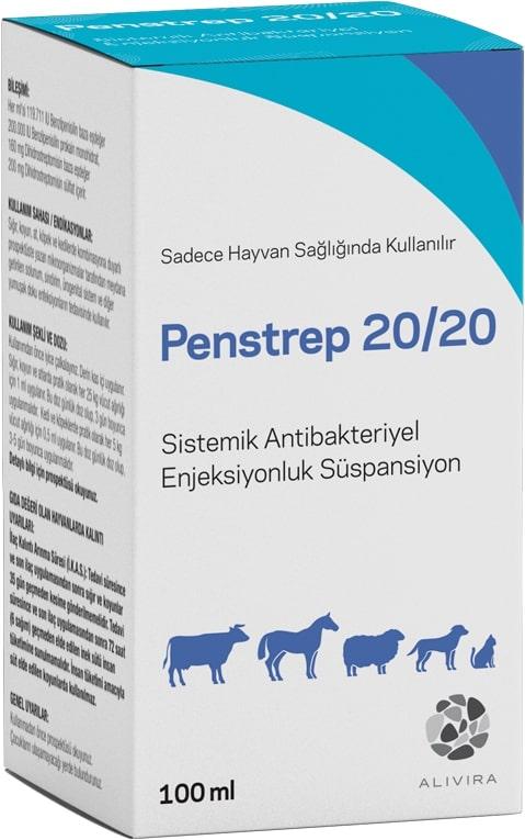 PENSTREP 20/20 100ML ENJEKSİYONLUK SÜSPANSİYON ürün görseli