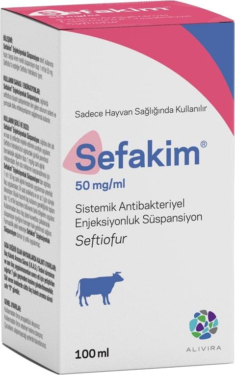 SEFAKİM ENJEKSİYONLUK SÜSPANSİYON 100ML ürün görseli