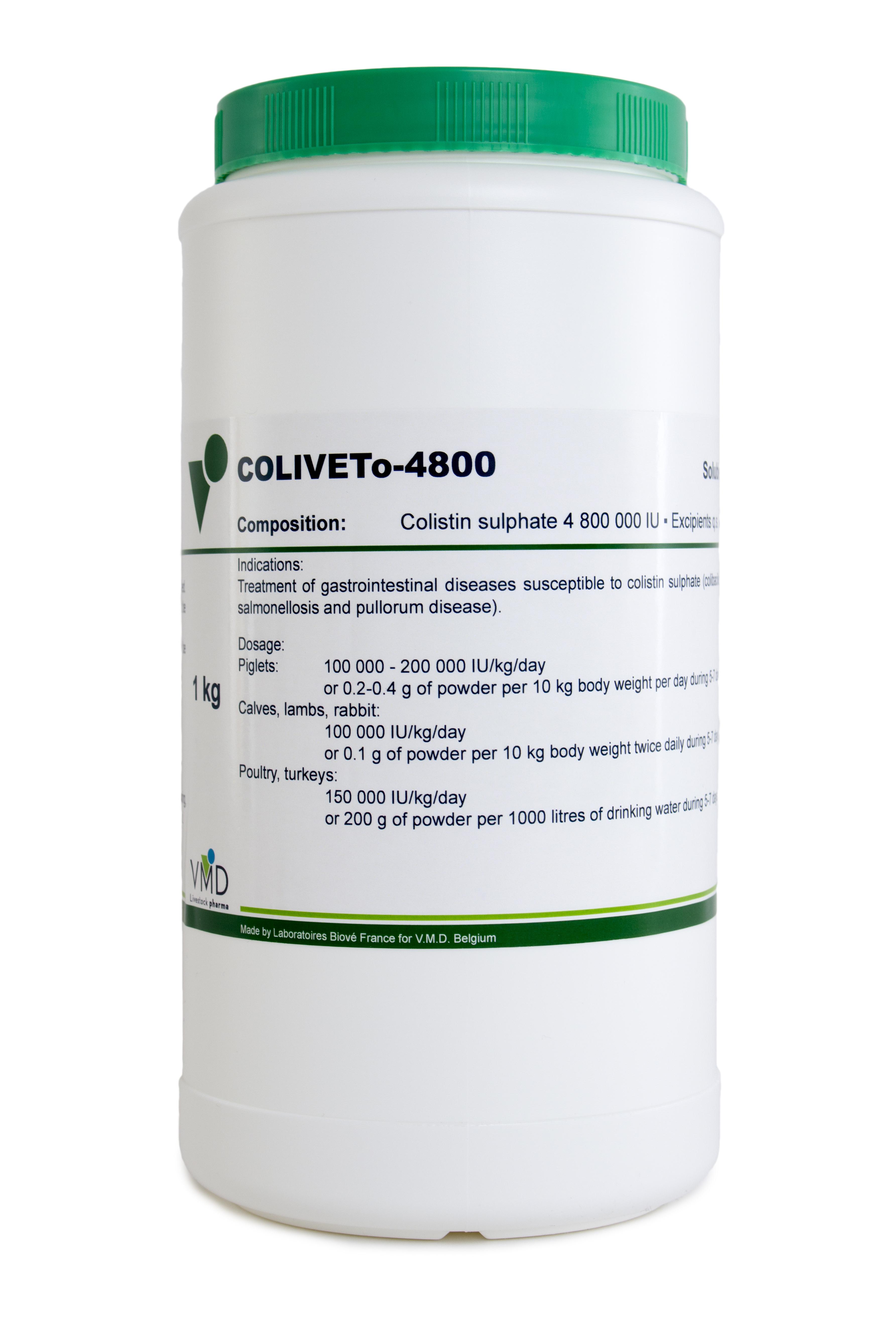 COLİVETO-4800s 1kg ORAL (W.S.P) ürün görseli