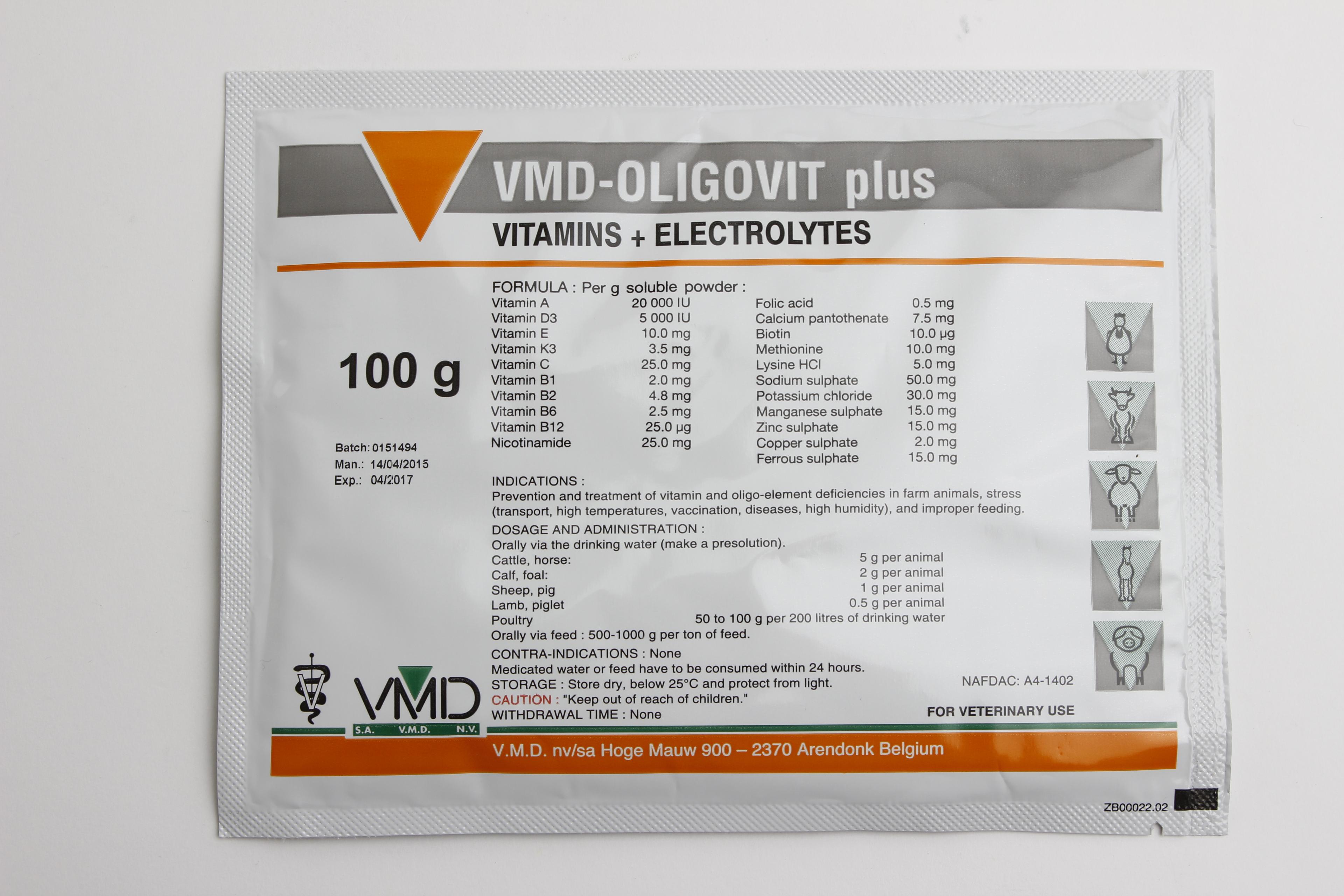 OLİGOVİT PLUS 100 GR ORAL (W.S.P) ürün görseli