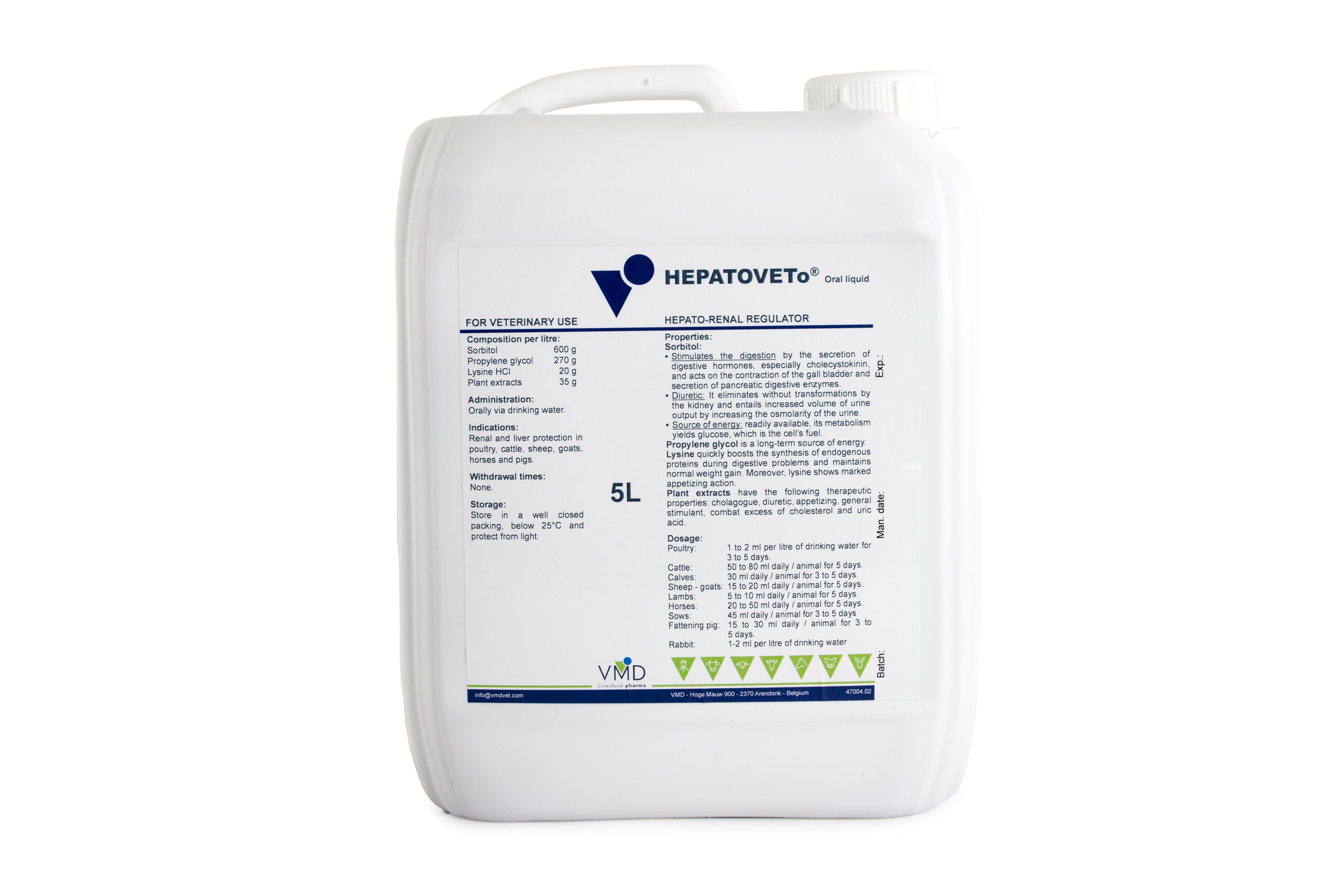 HEPATOVETO 5000 ml ürün görseli