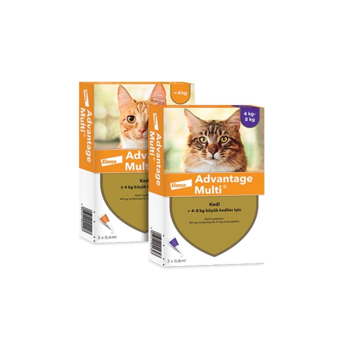 ADVANTAGE MULTİ CAT 3* 0,4 ml <4KG ürün görseli