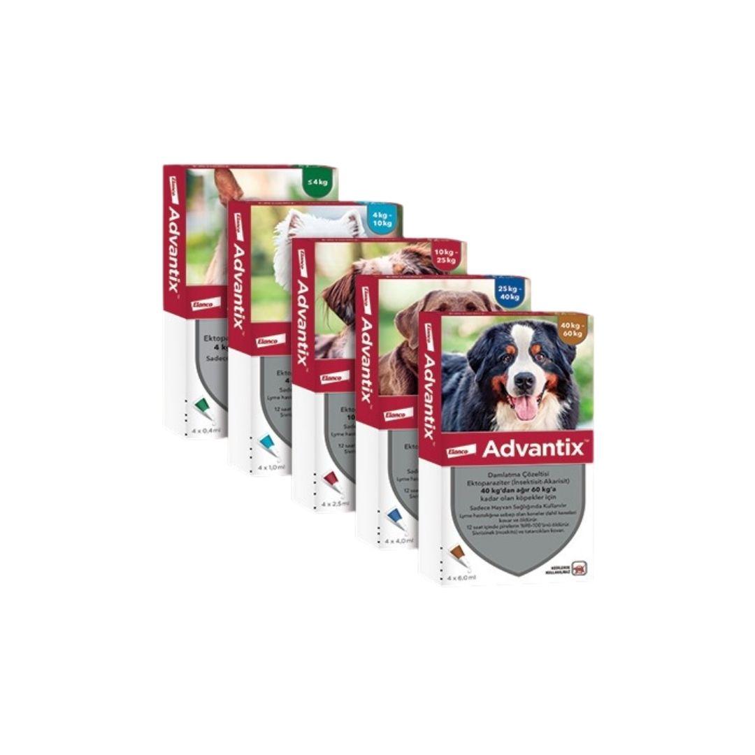 ADVANTIX DOG 4* 2,5 ml 10- 25KG ürün görseli