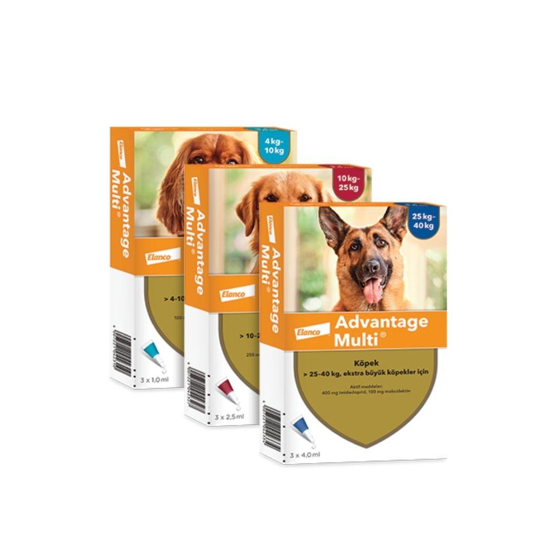 Elanco ADVANTAGE MULTİ DOG 3* 1,0 ml 4-10 KG product image